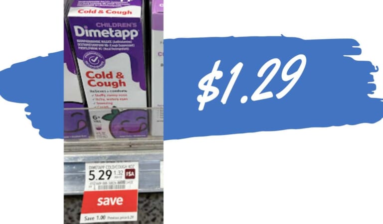 $1.29 Dimetapp at Publix