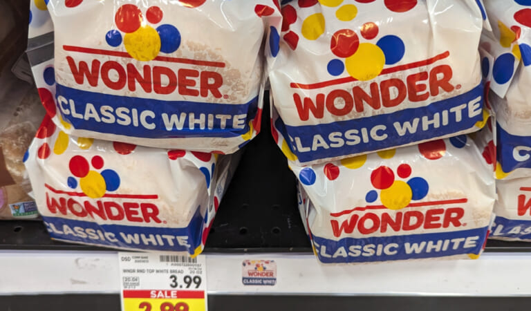 Wonder Bread As Low As $1.87 At Kroger