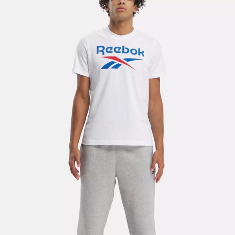 Reebok Men's Identity Big Logo T-Shirt for $10 + free shipping