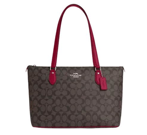 Coach Outlet Gallery Tote In Signature Canvas for $113 + free shipping