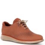 Cole Haan Men's 2.ZERØGRAND Leather Laser Cut Wingtip Oxfords for $107 + free shipping w/ $150