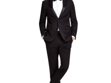 Kenneth Cole Reaction Men's Slim-Fit Ready Flex Tuxedo Suit for $140 + free shipping