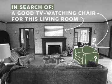 Great TV Watching Chairs If Your Sofa Faces Your TV In Your Living Room And You Need To Sit Sideways (And You Don’t Want A Swivel Chair)