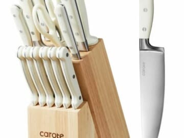 CAROTE 14 Pieces Knife Set