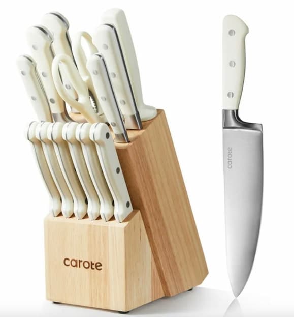 CAROTE 14 Pieces Knife Set