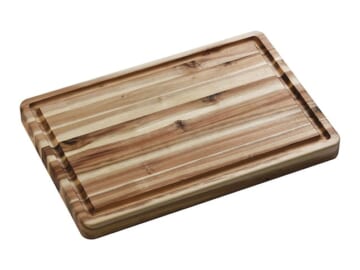 CenterPointe 18" x 12" x 1.5" Solid Acacia Wood Cutting Board for $20 + pickup