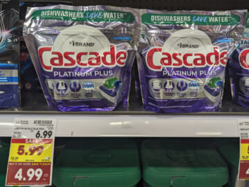 Cascade Platinum Plus Actionpacs As Low As $2.99 At Kroger