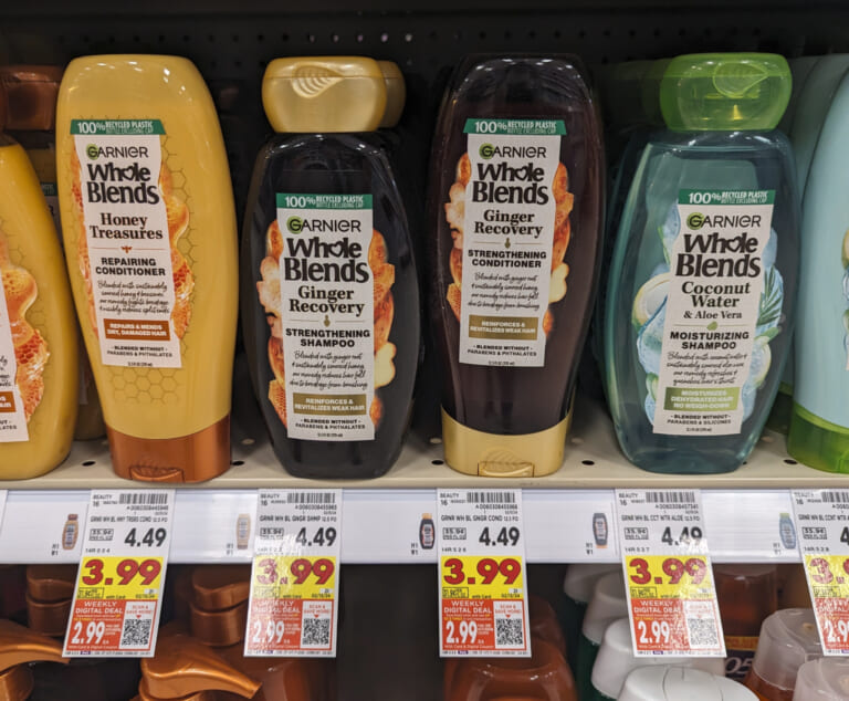 Garnier Whole Blends Haircare As Low As $2.99 At Kroger