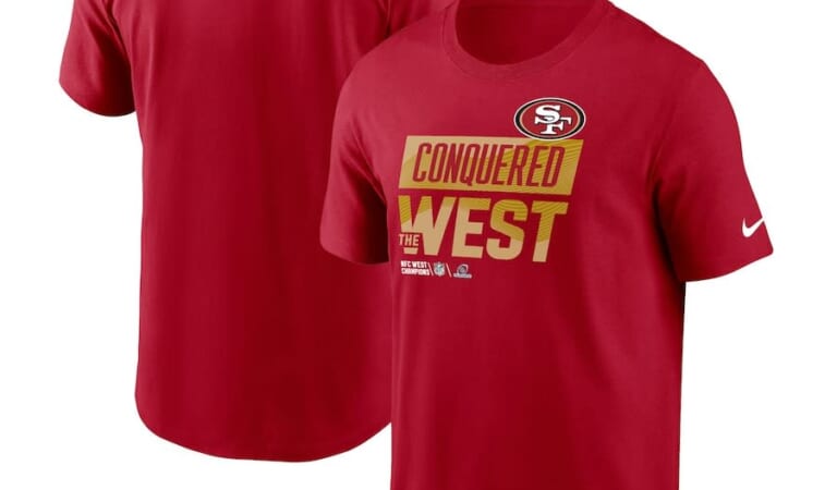 NFL Shop San Francisco 49ers Clearance Styles: Up to 62% off + free shipping w/ $34