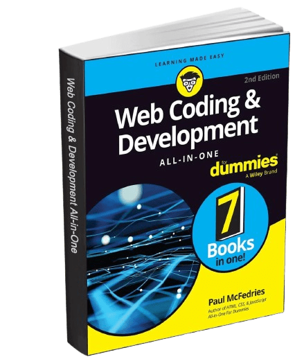 Web Coding & Development All-in-One For Dummies eBook: Free