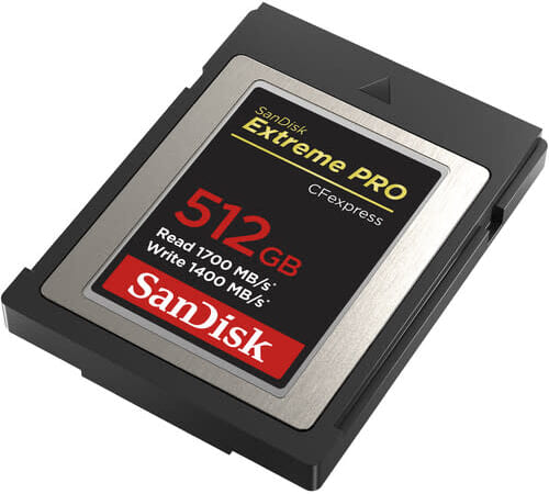 SanDisk 512GB Extreme PRO CFexpress Card Type B for $160 + free shipping