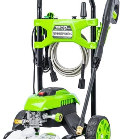 Greenworks 1900 PSI Electric Pressure Washer for $120 + free shipping