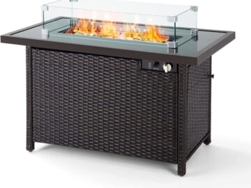 Pamapic Patio Fire Table for $202 + free shipping