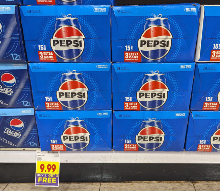 Get Pepsi 8-Packs or 15-Packs For As Low As $3.60 At Kroger (Regular Price $9.99)