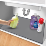 Keep your surroundings neat and organized with this Silicone Kitchen Sink Drain Mat for just $14.98 After Code (Reg. $29.99)