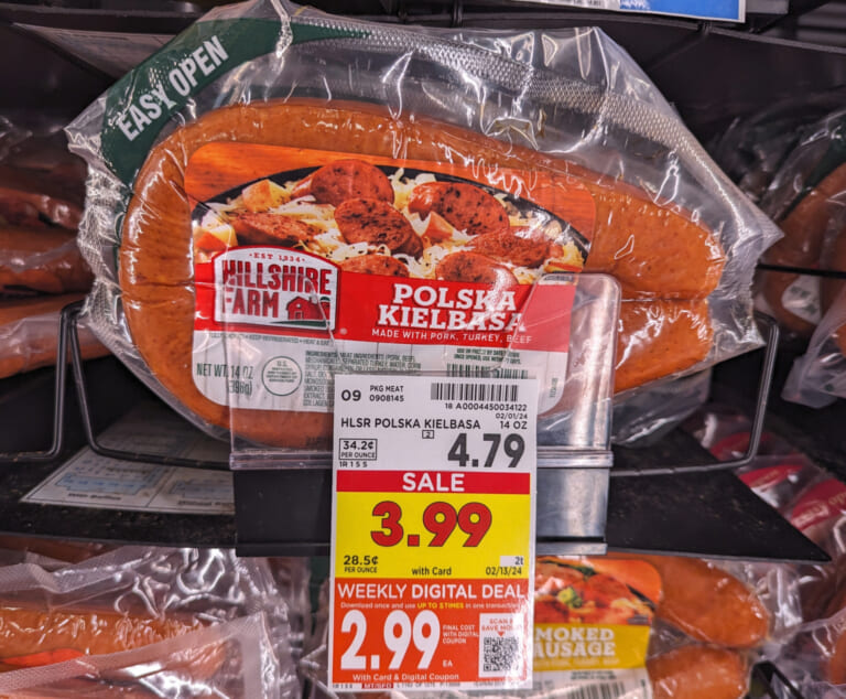 Hillshire Smoked Sausage Just $2.99 At Kroger