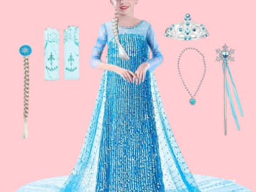 Princess Elsa Costume $14.75 After Code (Reg. $30) – Multiple Sizes