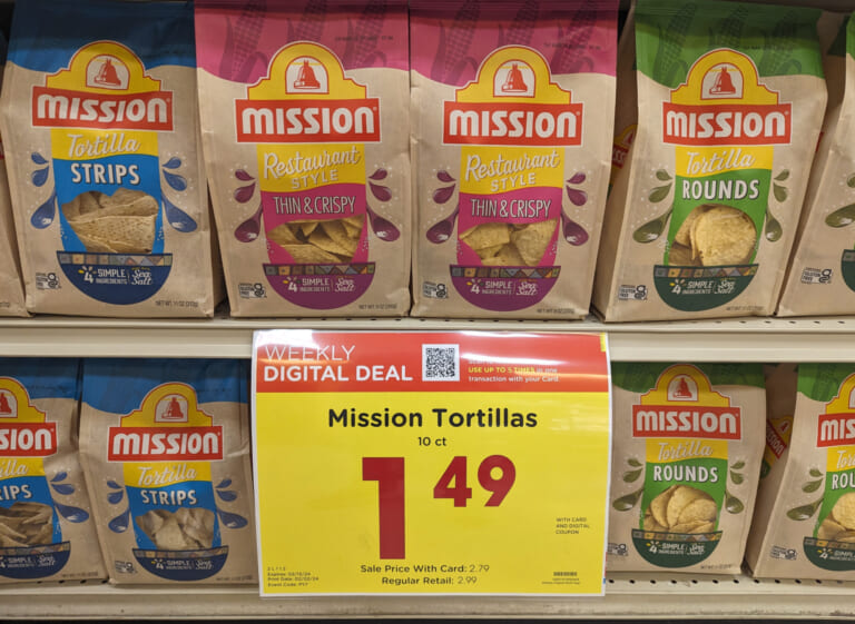 Mission Tortilla Chips Just $1.49 At Kroger