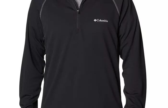 Columbia Men's Narrows Moisture-Wicking UPF 40 1/4-Zip Shirt for $20 + free shipping w/ $25