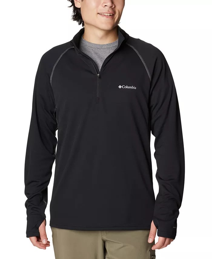 Columbia Men's Narrows Moisture-Wicking UPF 40 1/4-Zip Shirt for $20 + free shipping w/ $25