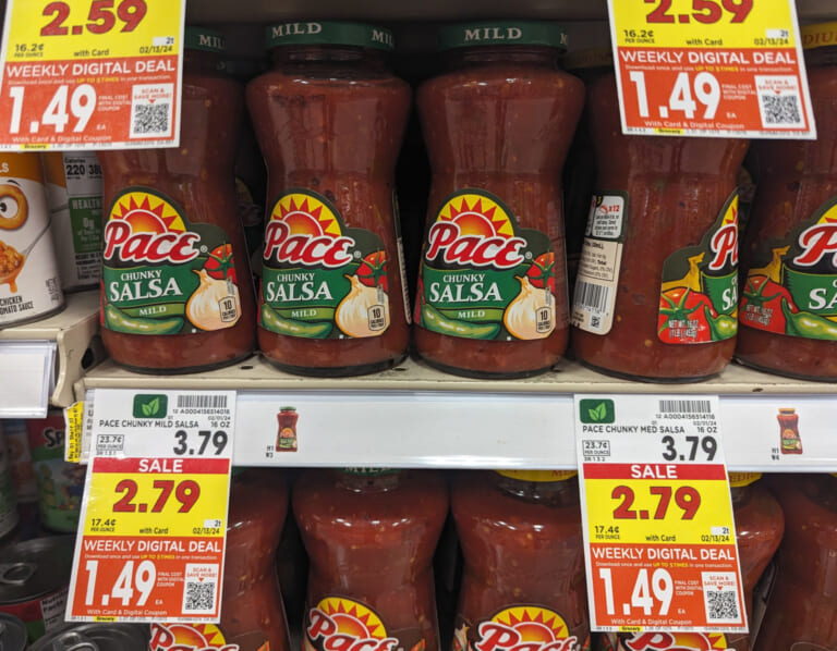 Pace Salsa or Picante Sauce Just $1.49 At Kroger