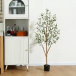 4-Foot Artificial Olive Plant for $29 + free shipping w/ $35