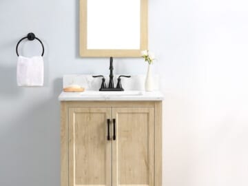 Bathroom Vanities and Tops at Lowe's: Up to 57% off + free shipping