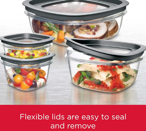 Rubbermaid 10-Piece Premier Meal Prep Food Storage Container Set $24.99 (Reg. $32)