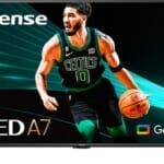 Hisense 55A76K 55" QLED 4K UHD Smart Google TV for $270 + free shipping