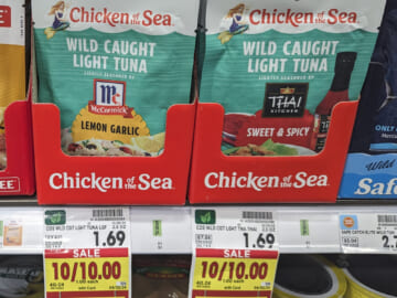 Get The Pouches Of Chicken of the Sea Wild Caught Tuna For Just 50¢ At Kroger