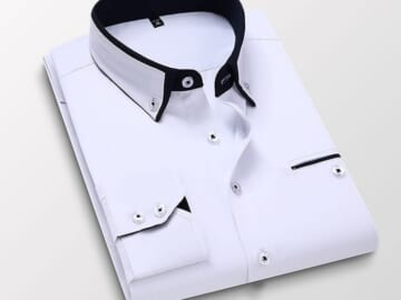 PunkTrendy Men's Dress Shirt for $9 + $5 s&h