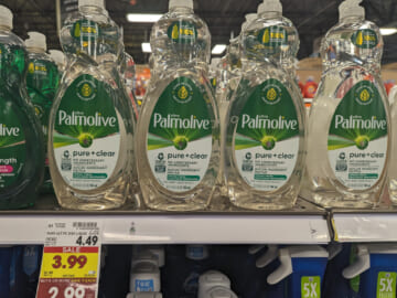Big Bottles Of Palmolive Dish Liquid As Low As $1.99 At Kroger