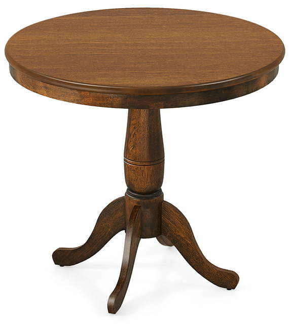 Gymax 32" Round Pedestal Dining Table for $116 + free shipping