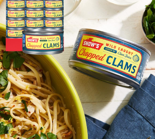 Snow’s 12-Pack Wild Clams as low as $16.85 Shipped Free (Reg. $34) – $1.42/6.5 Oz Can