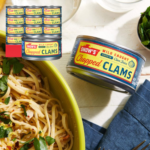 Snow’s 12-Pack Wild Clams as low as $16.85 Shipped Free (Reg. $34) – $1.42/6.5 Oz Can