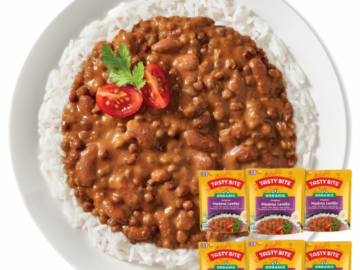 Tasty Bite 6-Count Organic Indian Madras Lentils as low as $11.58 After Coupon (Reg. $20) + Free Shipping – $1.93/10 Oz Pouch