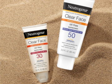 Neutrogena Clear Face SPF 50 Sunscreen, 3 Oz as low as $6.70 Shipped Free (Reg. $17) + MORE