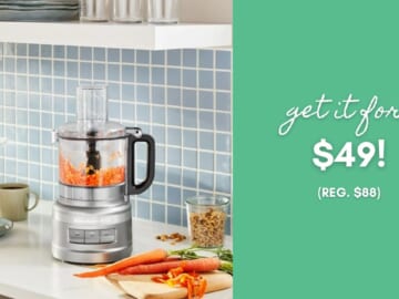 KitchenAid 7-Cup Food Processor $49 at Walmart!