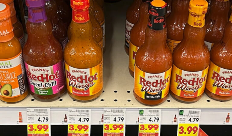 Frank’s RedHot Sauce As Low As $2.24 At Kroger