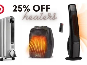 Target | 25% Off Indoor Heaters