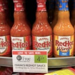 $1.67 Frank’s RedHot Sauce at Publix