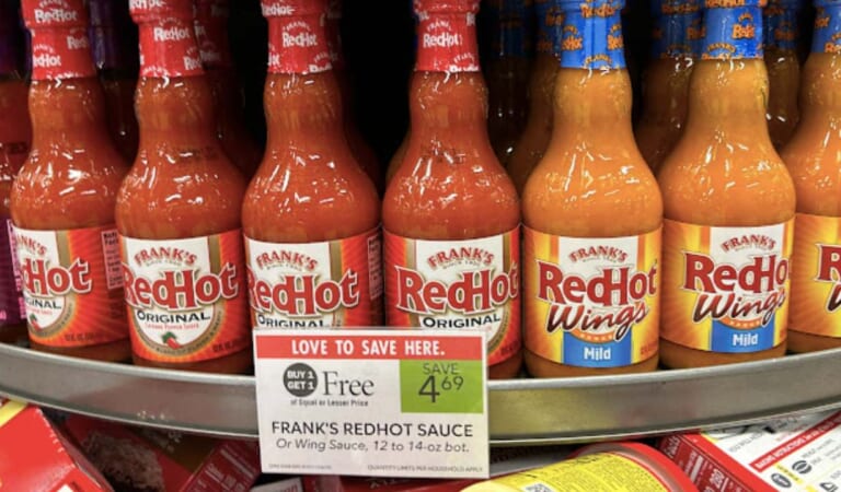 $1.67 Frank’s RedHot Sauce at Publix