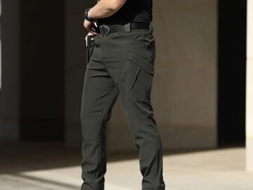 Men's Tactical Cargo Pants for $11 + $6 s&h