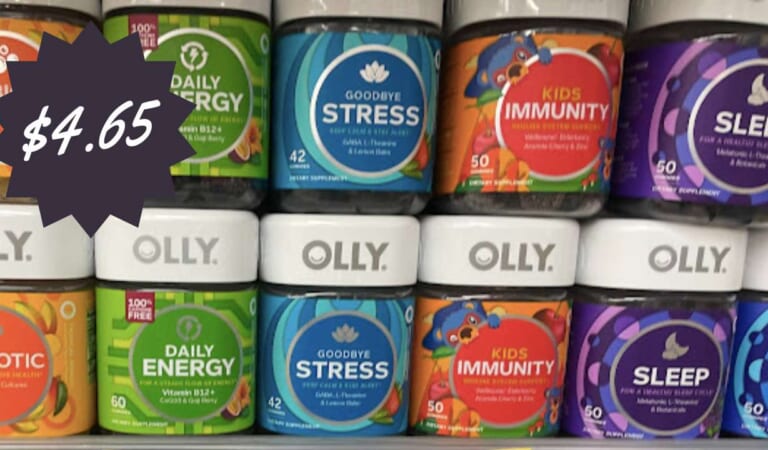 $4.65 Olly Vitamin Gummies at CVS (reg. $15.99)!