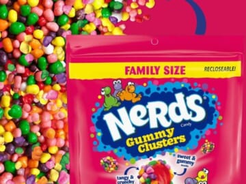 Nerds Gummy Clusters Candy 18.5-Oz Family Size Bag as low as $4.19 After Coupon (Reg. $7) + Free Shipping