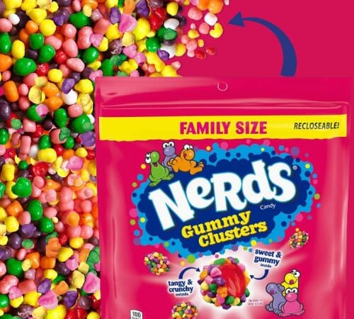 Nerds Gummy Clusters Candy 18.5-Oz Family Size Bag as low as $4.19 After Coupon (Reg. $7) + Free Shipping