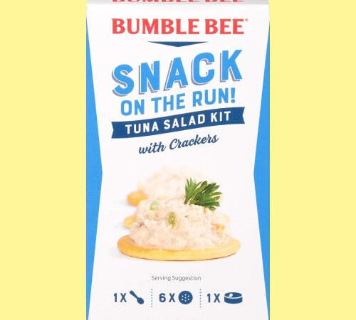 Bumble Bee Snack On The Run Tuna Salad with Crackers Kit, 3.5-Oz as low as $1.25 After Coupon (Reg. $2.05) + Free Shipping