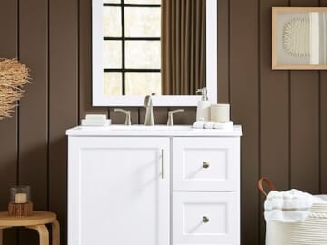 Bathroom Vanities at Lowe's: Up to 60% off + free shipping