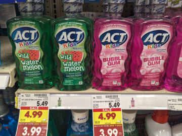 Act Mouthwash As Low As $2.74 At Kroger