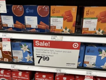 *HOT* Good & Gather Coffee Pods (48 count) only $7.99 at Target!
